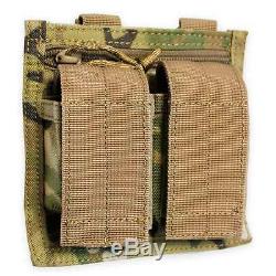 Bulldog Military Airsoft Tactical Operator MOLLE Chest Rig Vest Carrier OD Green