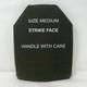 (1) Military Army Tactical Surplus Medium Strike Face Ballistic Plate