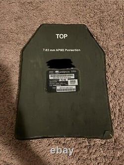 (1) Military Army Tactical Surplus Medium Strike Face Ballistic Plate