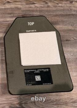 (1) Military Army Tactical Surplus Medium Strike Face Ballistic Plate Surplus