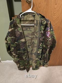 10 Vintage Military Camo Field Shirt Coat Medium Regular Surplus Lot