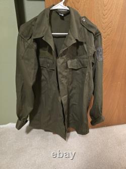 10 Vintage Military Camo Field Shirt Coat Medium Regular Surplus Lot