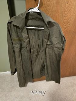 10 Vintage Military Camo Field Shirt Coat Medium Regular Surplus Lot