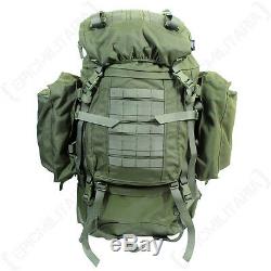 100L Teesar Rucksack Olive Military Army Cadet Backpack Patrol Bag Hiking New