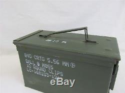 12 Pack 50 Cal Ammo Can Box Army Military M2A1 Metal Storage 5.56