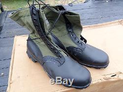12. Pairs Size 13.5 Xw Extra Wide Jungle Boots Military Surplus Nos Army Lot