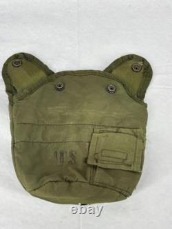 15pc Lot Green US Army Nylon Canteen Cover Alice Clip Military Issue Vintage