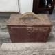1940's Artcraft Ammo Box Us Army Military Surplus Red Ammunition Box