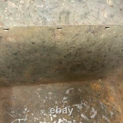 1940's ARTCRAFT Ammo Box US Army Military Surplus Red Ammunition Box