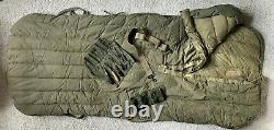 1943 Genuine U. S. Military Extreme Cold Weather Sleeping Bag Army Marines Old