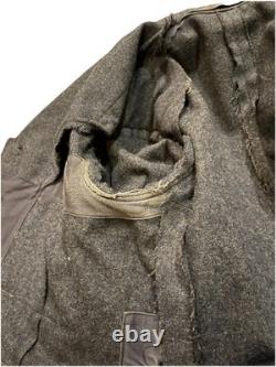 1948 RAF Jacket Vintage Wool Army Tunic Medium Blue Grey Military Surplus LN