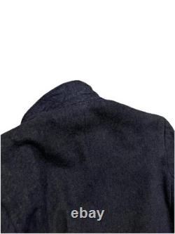 1948 RAF Jacket Vintage Wool Army Tunic Medium Blue Grey Military Surplus LN