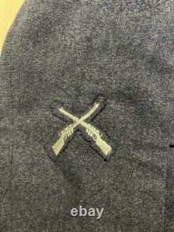 1948 RAF Jacket Vintage Wool Army Tunic Medium Blue Grey Military Surplus LN