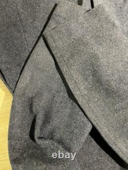1948 RAF Jacket Vintage Wool Army Tunic Medium Blue Grey Military Surplus LN