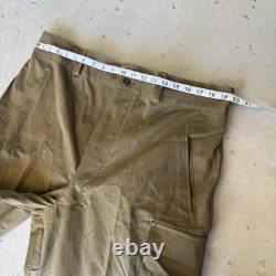 1950s French Army M47 Cargo Trousers Never Worn Military Pants 39x33