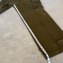 1950s French Army M47 Cargo Trousers Never Worn Military Pants 39x33