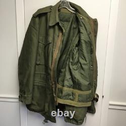 1953 Korean War US Military green Field Jacket M-1951 M-51 Dated Vtg Size M