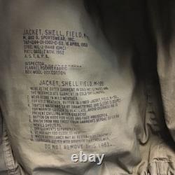 1953 Korean War US Military green Field Jacket M-1951 M-51 Dated Vtg Size M