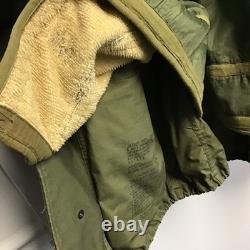 1953 Korean War US Military green Field Jacket M-1951 M-51 Dated Vtg Size M