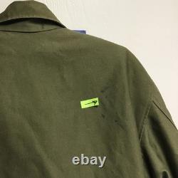 1953 Korean War US Military green Field Jacket M-1951 M-51 Dated Vtg Size M
