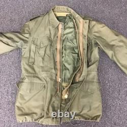 1953 Korean War US Military green Field Jacket M-1951 M-51 Dated Vtg Size M