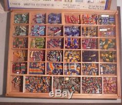1955 Vanguard Military Ribbon cache over 900 items! Boxed Vintage lot USA Army