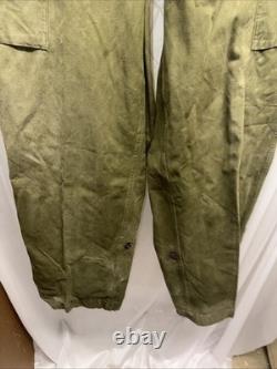 1956 Dutch Army Cargo Pants KL 86x90 M Seynaeve Vintage Military