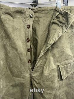 1956 Dutch Army Cargo Pants KL 86x90 M Seynaeve Vintage Military