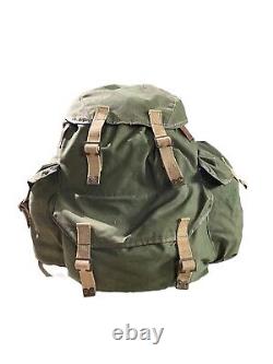 1956 Framed British Army Rucksack Vintage Retro Military Surplus