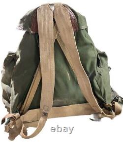 1956 Framed British Army Rucksack Vintage Retro Military Surplus