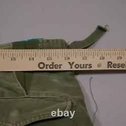 1958 OG-107 TYPE 2 Trousers Cold Weather Sateen Wind Resistant Olive Green
