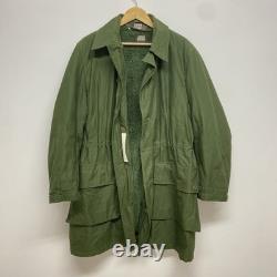 1960s Swedish Military M-59 Parka Jacket Men's C50 XL Fleece Liner Vintage Army