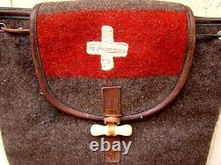 1960s Swiss Army Military Blanket Rucksack Titus Karlen Torbel MAGO