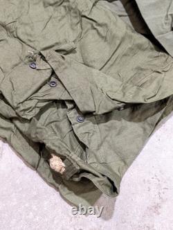 1960s US Army Military Issue Shelter Half Pup Tents With Stakes Poles