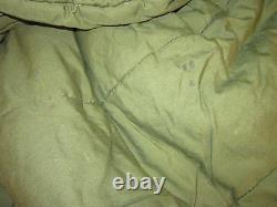 1963 Vietnam Era Od Green Military Army Usmc Mummy Intermediate Sleeping Bag