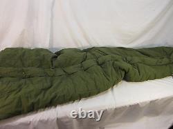 1963 Vietnam Era Od Green Military Army Usmc Mummy Intermediate Sleeping Bag