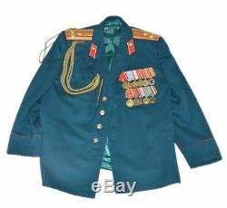 1970s Set Uniform arade Soviet Russian Officer COLONEL Military Army USSR XL