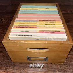 1980 Armed Forces Recipe Service & Index Cards US Army Navy Air Force Military