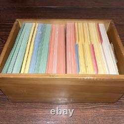 1980 Armed Forces Recipe Service & Index Cards US Army Navy Air Force Military