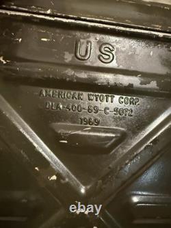 1989 US Military Army Mermite Insulated Food Storage Cooler Container AMF Wyott