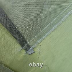 2 Army Military Cot Folding Metal Frame Camping Heavy Duty Vintage See Photos