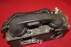 2 Lot Army Military Surplus Ta-43 Signal Corps Field Phone Radio Telephone