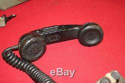 2 Lot Army Military Surplus Ta-43 Signal Corps Field Phone Radio Telephone