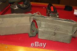 2 Lot Army Military Surplus Ta-43 Signal Corps Field Phone Radio Telephone