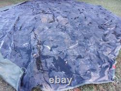 2. MILITARY SURPLUS HDT DRASH TENT FLOORS 2XB 14 FT x18 FT TARP SET US ARMY