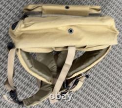 2-Pack US Army Harris Corporation Falcon III Backpack Tan