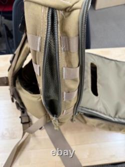 2-Pack US Army Harris Corporation Falcon III Backpack Tan