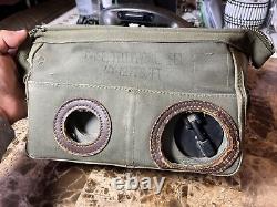 (2) US Army Field Telephone Set TA-312/PT Vintage Military Radio Phone