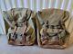 2 Vtg 1962 Swiss Army Military Salt & Pepper Canvas & Leather Rucksack Backpack