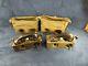 2 Vtg Military Army Field Phone Telephones +cases Ta-312/pt Free Ship To The Usa